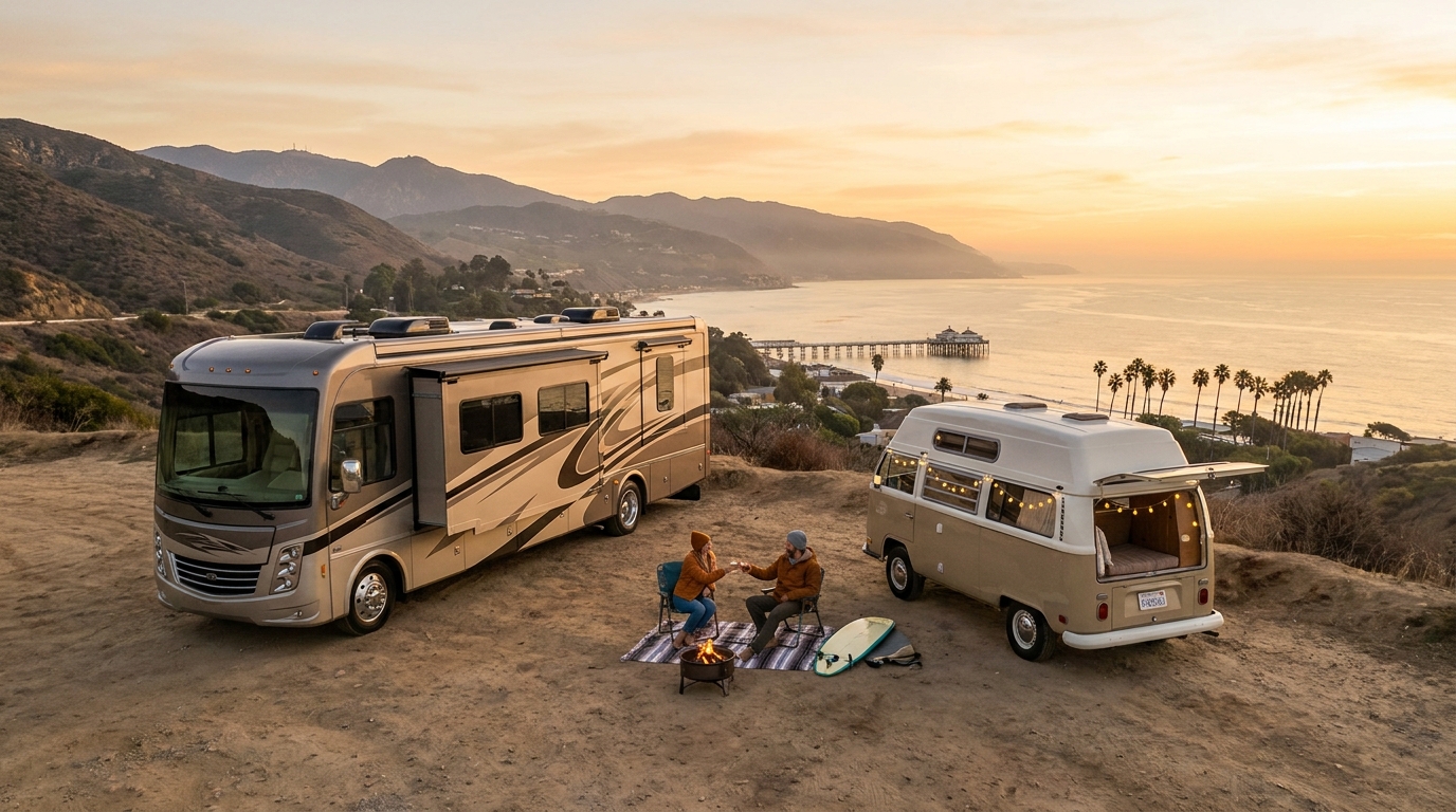 Romantic RV Rental Comparison in Los Angeles - Couples Suppliers 2026